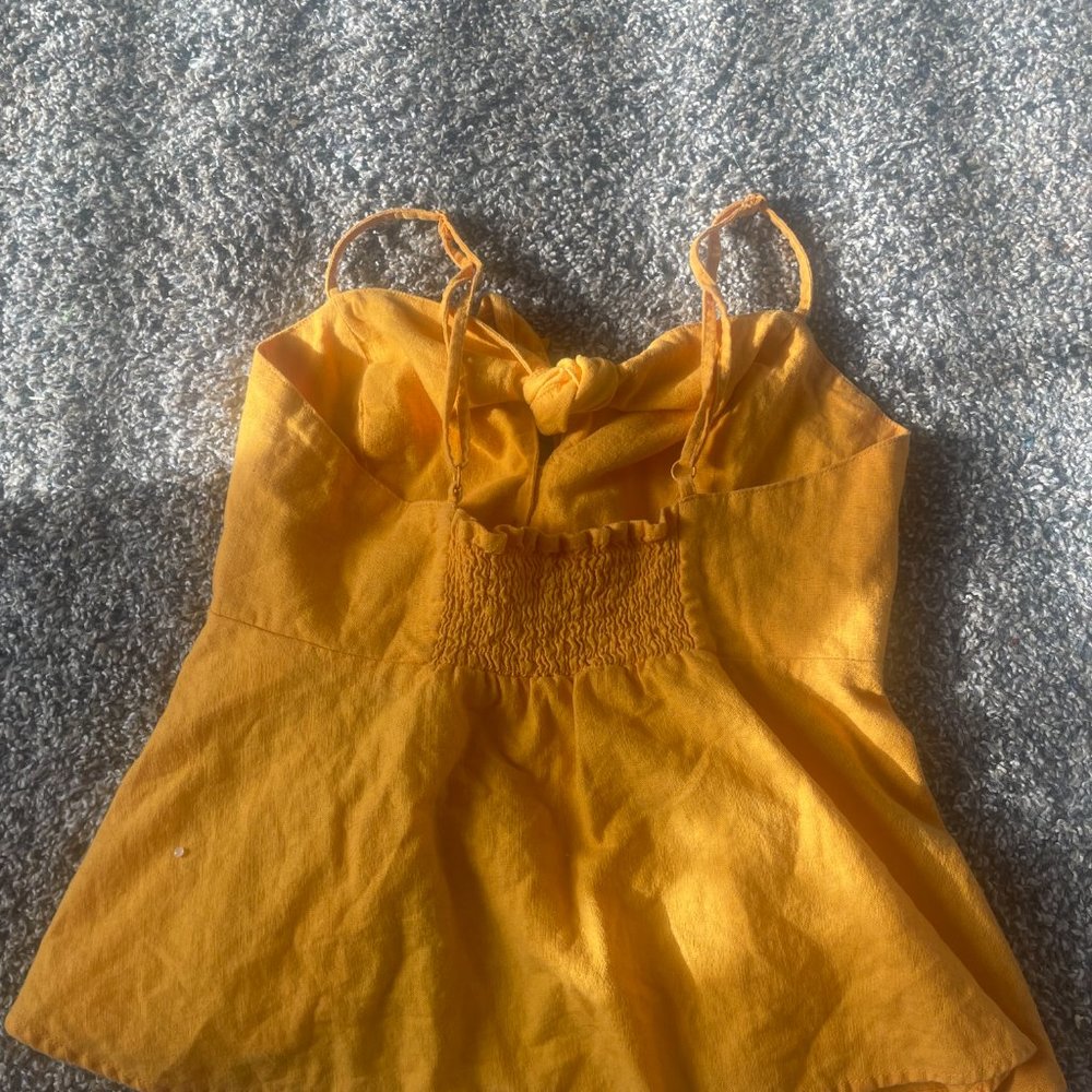 Bright Yellow Tanktop - Picture 2 of 4